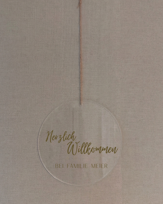 Türschild | personalisierbar