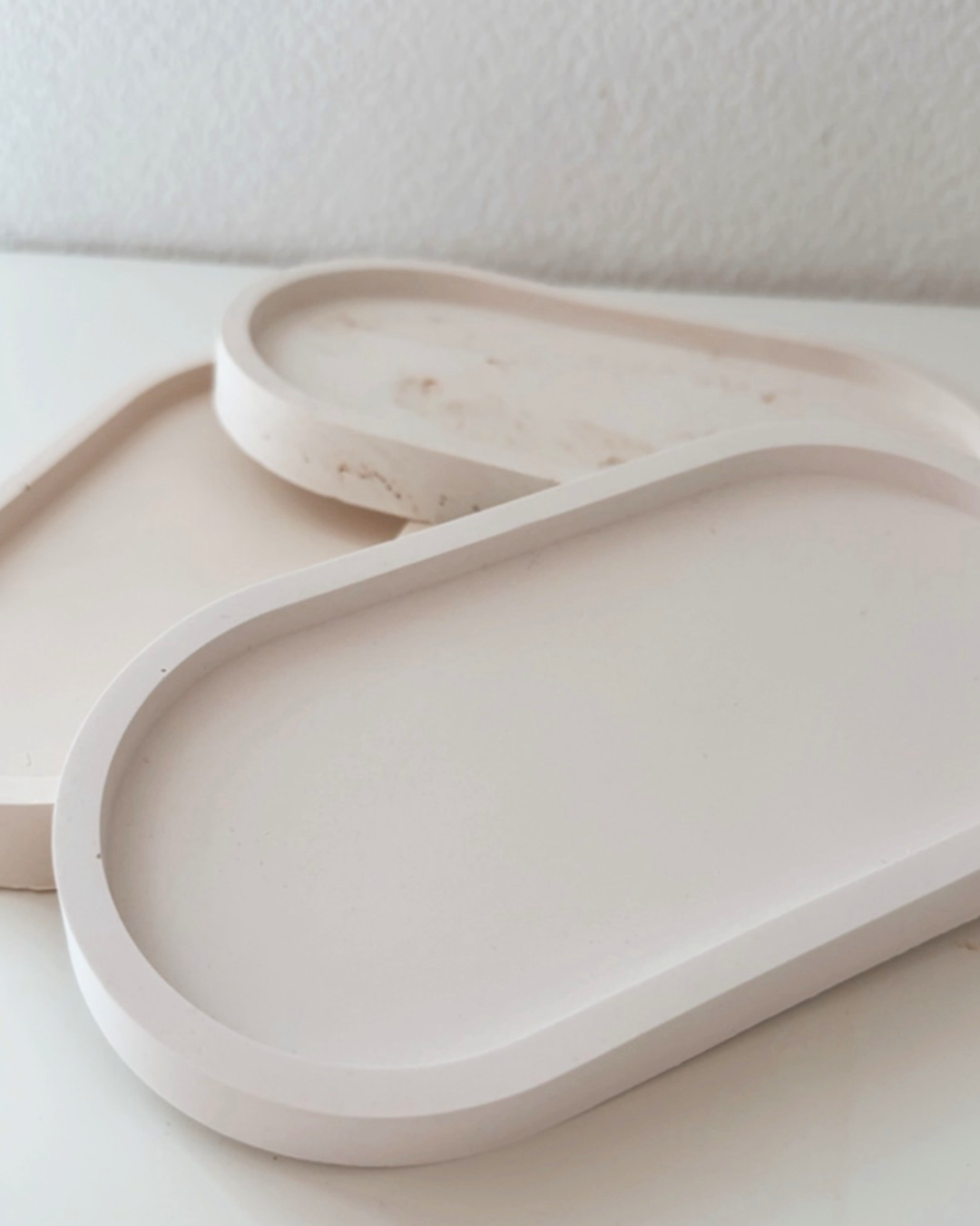 Minimalistisches Tablett | oval