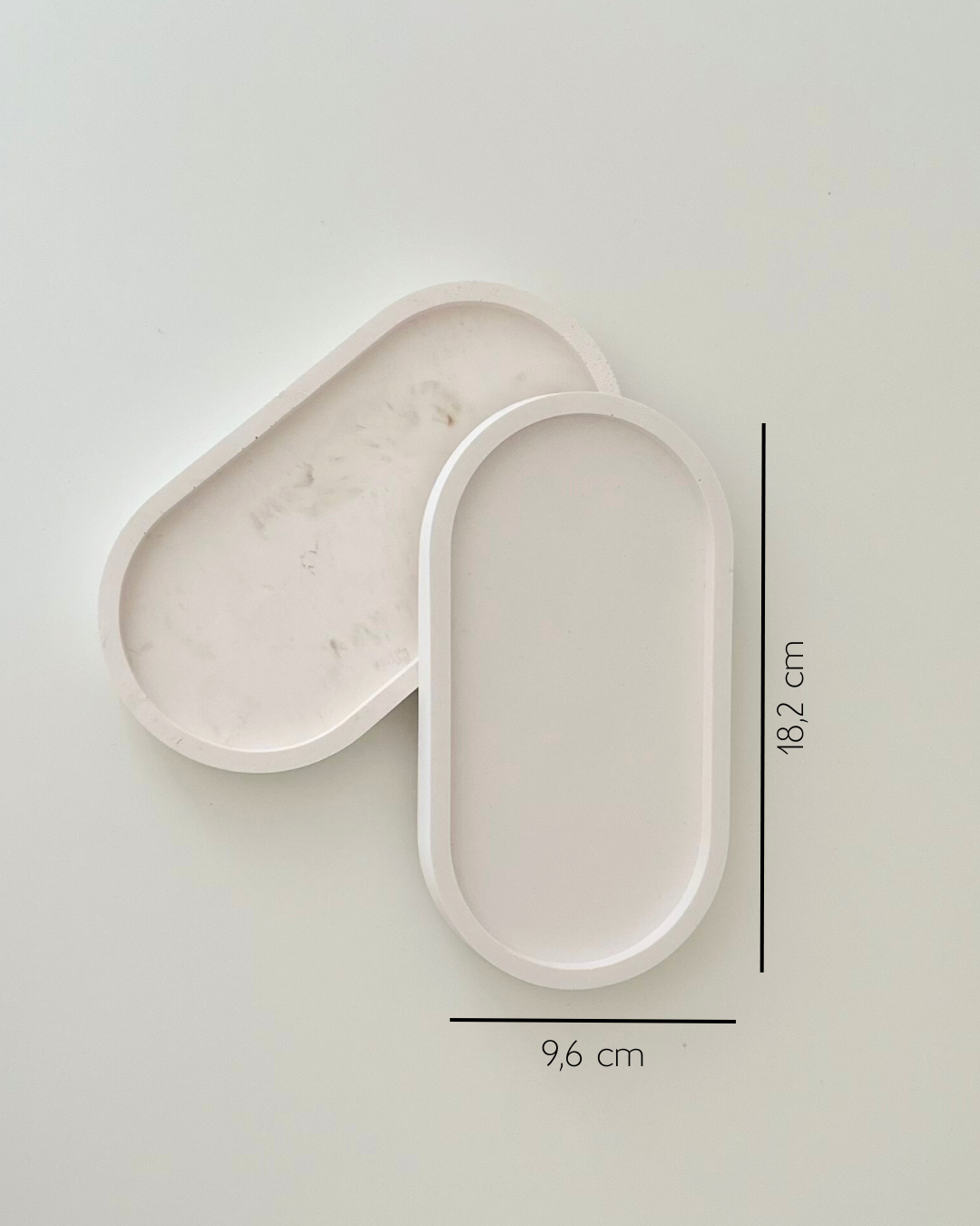 Minimalistisches Tablett | oval