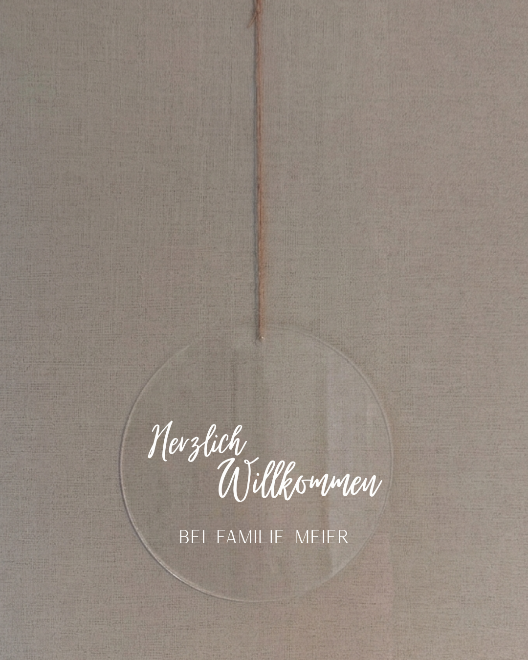 Türschild | personalisierbar